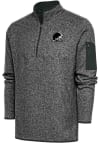 Main image for Antigua Cleveland Browns Mens Grey Metallic Logo Fortune Big and Tall 1/4 Zip Pullover