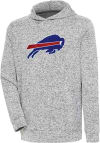 Main image for Antigua Buffalo Bills Mens Grey Chenille Logo Absolute Long Sleeve Hoodie