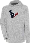 Main image for Antigua Houston Texans Mens Grey Chenille Logo Absolute Long Sleeve Hoodie