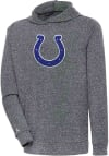 Main image for Antigua Indianapolis Colts Mens Charcoal Chenille Logo Absolute Long Sleeve Hoodie