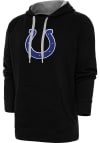 Main image for Antigua Indianapolis Colts Mens Black Chenille Logo Victory Long Sleeve Hoodie