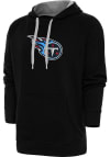 Main image for Antigua Tennessee Titans Mens Black Chenille Logo Victory Long Sleeve Hoodie