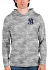 Main image for Antigua New York Yankees Mens Green Absolute Long Sleeve Hoodie
