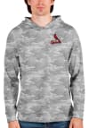 Main image for Antigua St Louis Cardinals Mens Green Absolute Long Sleeve Hoodie