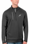 Main image for Antigua Philadelphia Eagles Mens Grey Generation Long Sleeve Qtr Zip Pullover