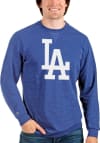 Main image for Antigua Los Angeles Dodgers Mens Blue Reward Long Sleeve Crew Sweatshirt