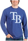 Main image for Antigua Tampa Bay Rays Mens Blue Reward Long Sleeve Crew Sweatshirt