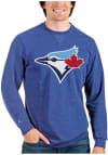 Main image for Antigua Toronto Blue Jays Mens Blue Reward Long Sleeve Crew Sweatshirt