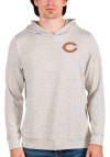 Main image for Antigua Chicago Bears Mens Oatmeal Absolute Long Sleeve Hoodie