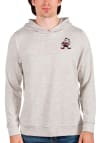 Main image for Antigua Cleveland Browns Mens Oatmeal Absolute Long Sleeve Hoodie