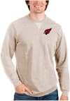 Main image for Antigua Arizona Cardinals Mens Oatmeal Reward Long Sleeve Crew Sweatshirt