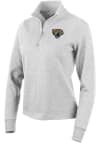 Main image for Antigua Jacksonville Jaguars Womens Grey Action 1/4 Zip Pullover