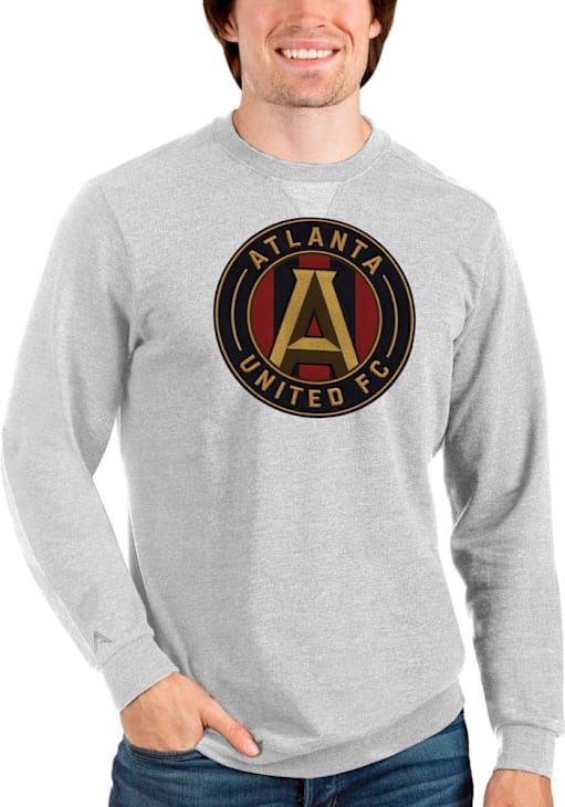 Antigua Atlanta United FC Full Front Reward Crew Sweatshirt