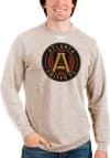 Main image for Antigua Atlanta United FC Mens Oatmeal Reward Long Sleeve Crew Sweatshirt