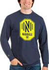 Main image for Antigua Nashville SC Mens Navy Blue Reward Long Sleeve Crew Sweatshirt