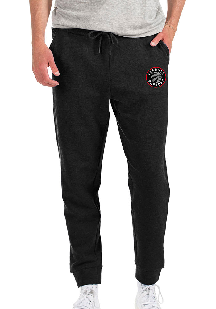 Toronto Raptors Antigua Black Action Sweatpants