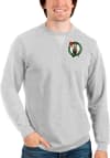 Main image for Antigua Boston Celtics Mens Grey Reward Long Sleeve Crew Sweatshirt