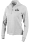 Main image for Antigua Los Angeles Clippers Womens Grey Action 1/4 Zip Pullover