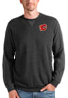 Main image for Antigua Calgary Flames Mens Black Reward Long Sleeve Crew Sweatshirt