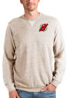 Main image for Antigua New Jersey Devils Mens Oatmeal Reward Long Sleeve Crew Sweatshirt