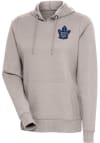 Main image for Antigua Toronto Maple Leafs Womens Oatmeal Action Crew Sweatshirt