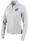 Main image for Antigua Tampa Bay Lightning Womens Grey Action 1/4 Zip Pullover