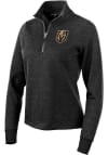 Main image for Antigua Vegas Golden Knights Womens Black Action 1/4 Zip Pullover