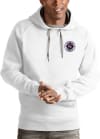 Main image for Antigua New England Revolution Mens White Victory Long Sleeve Hoodie