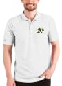 Oakland Athletics Antigua Esteem Polo Shirt - White