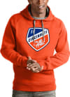 Main image for Antigua FC Cincinnati Mens Orange Victory Long Sleeve Hoodie