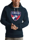 Main image for Antigua FC Dallas Mens Navy Blue Victory Long Sleeve Hoodie