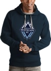 Main image for Antigua Vancouver Whitecaps FC Mens Navy Blue Victory Long Sleeve Hoodie
