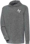 Main image for Antigua Air Force Falcons Mens Charcoal Absolute Long Sleeve Hoodie