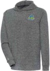 Main image for Antigua Delaware Fightin' Blue Hens Mens Charcoal Absolute Long Sleeve Hoodie