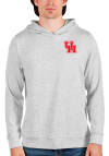 Main image for Antigua Houston Cougars Mens Grey Absolute Long Sleeve Hoodie