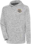 Main image for Antigua Marquette Golden Eagles Mens Grey Absolute Long Sleeve Hoodie