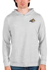 Main image for Antigua Montana State Bobcats Mens Grey Absolute Long Sleeve Hoodie