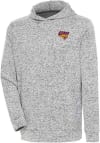 Main image for Antigua Northern Iowa Panthers Mens Grey Absolute Long Sleeve Hoodie