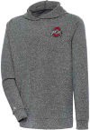 Main image for Antigua Ohio State Buckeyes Mens Charcoal Absolute Long Sleeve Hoodie