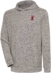 Main image for Antigua Stanford Cardinal Mens Oatmeal Absolute Long Sleeve Hoodie