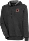 Main image for Antigua Boston College Eagles Mens Black Action Long Sleeve 1/4 Zip Pullover