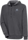 Main image for Antigua Georgia Southern Eagles Mens Charcoal Action Long Sleeve 1/4 Zip Pullover