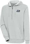 Main image for Antigua Georgia Southern Eagles Mens Grey Action Long Sleeve 1/4 Zip Pullover
