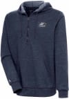 Main image for Antigua Georgia Southern Eagles Mens Navy Blue Action Long Sleeve 1/4 Zip Pullover