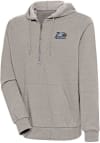 Main image for Antigua Georgia Southern Eagles Mens Oatmeal Action Long Sleeve 1/4 Zip Pullover
