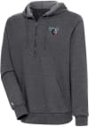 Main image for Antigua Maine Black Bears Mens Charcoal Action Long Sleeve 1/4 Zip Pullover