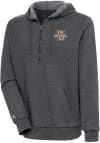 Main image for Antigua Marquette Golden Eagles Mens Charcoal Action Long Sleeve 1/4 Zip Pullover