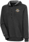 Main image for Antigua Marquette Golden Eagles Mens Black Action Long Sleeve 1/4 Zip Pullover