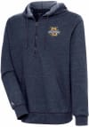 Main image for Antigua Marquette Golden Eagles Mens Navy Blue Action Long Sleeve 1/4 Zip Pullover