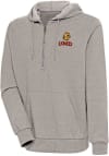 Main image for Antigua Minnesota Golden Gophers Mens Oatmeal Action Long Sleeve 1/4 Zip Pullover